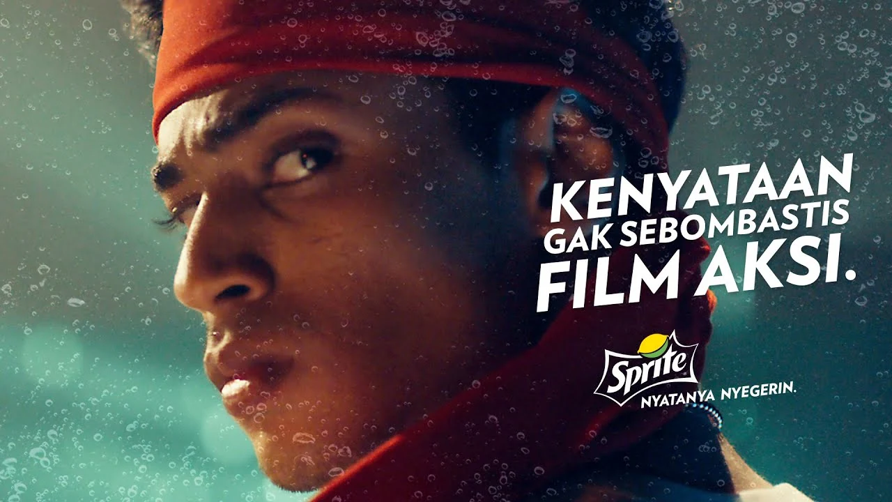 Iklan Sprite: Kenyataan Gak Sebombastis Film Aksi